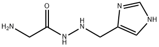 Glycine,  2-(1H-imidazol-4-ylmethyl)hydrazide  (9CI) Structure