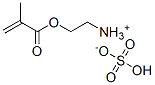 2-(methacryloyloxy)ethylammonium hydrogen sulphate,68797-47-7,结构式