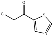 Ethanone, 2-chloro-1-(5-thiazolyl)- (9CI) Structure