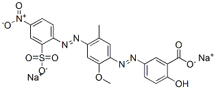 68833-61-4 2-羟基-5-[[2-甲氧基-5-甲基-4-[(4-硝基-2-磺基苯基)偶氮]苯基]偶氮]苯甲酸二钠盐