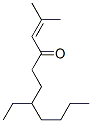 7-エチル-2-メチル-2-ウンデセン-4-オン 化学構造式