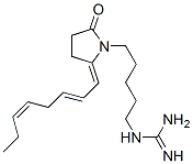 N-[5-[(E)-2-[(2Z,5Z)-2,5-Octadienylidene]-5-oxopyrrolidin-1-yl]pentyl]guanidine,68838-36-8,结构式