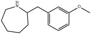 HEXAHYDRO-2-[(3-METHOXYLPHENYL)METHYL]-1H-AZEPINE 化学構造式