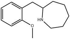 2-[(2-甲氧基苯基)甲基]氮杂环庚烷,68841-23-6,结构式