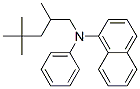 2,4,4-トリメチル-N-(1-ナフチル)-N-フェニルペンタン-1-アミン 化学構造式