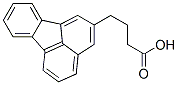 2-Fluoranthenebutanoic acid Struktur