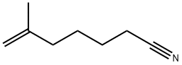6-甲基庚-6-烯腈 结构式