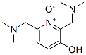 3-Pyridinol, 2,6-bis[(dimethylamino)methyl]-, 1-oxide (9CI) 化学構造式