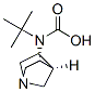 Carbamic acid, (1R,3R,4S)-1-azabicyclo[2.2.1]hept-3-yl-, 1,1-dimethylethyl 结构式