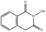 2-ヒドロキシイソキノリン-1,3(2H,4H)-ジオン 化学構造式