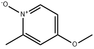 2-甲基-4-甲氧基吡啶氮氧化物 结构式
