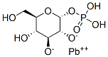 alpha-d-Glucopyranose, 1-(dihydrogen phosphate), lead salt Struktur