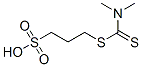 3-[[(dimethylamino)thioxomethyl]thio]propanesulphonic acid,68901-20-2,结构式
