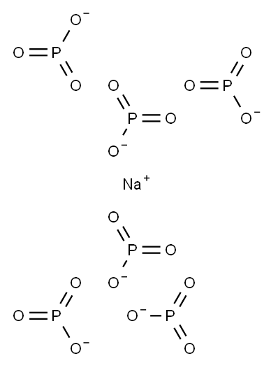 多聚偏磷酸钠,68915-31-1,结构式