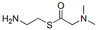 Ethanethioic acid, (dimethylamino)-, S-(2-aminoethyl) ester (9CI) Structure