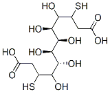 D-glucitol 1,6-bis(3-mercaptopropionate)  Struktur