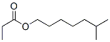 Propanoic acid 6-methylheptyl ester Structure