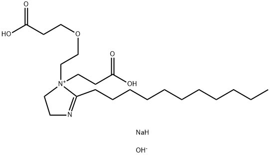 月桂酰两性基二丙酸二钠,68929-04-4,结构式