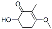 2-Cyclohexen-1-one, 6-hydroxy-3-methoxy-2-methyl- (9CI) Structure