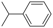 Benzene, (1-methylethyl)-, distn. residues 结构式