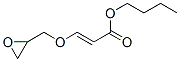 BUTYLGLYCIDYLETHERACRYLATE 化学構造式