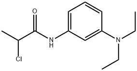 2-Chloro-N-[3-(diethylamino)phenyl]propanamide Struktur