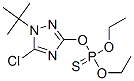 O-[1-(tert-butyl)-5-chloro-1H-1,2,4-triazol-3-yl] O,O-diethyl thiophosphate Structure