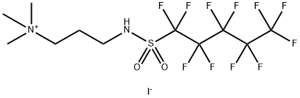 trimethyl-3-[[(undecafluoropentyl)sulphonyl]amino]propylammonium iodide Structure