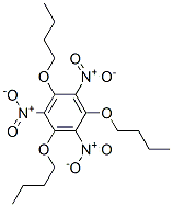 1,3,5-Tributoxy-2,4,6-trinitrobenzene,68959-38-6,结构式