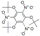 1,3,5-Tris(1,1-dimethylethoxy)-2,4,6-trinitrobenzene Struktur