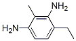 ethylmethylbenzene-1,3-diamine Struktur