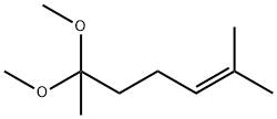 6,6-dimethoxy-2-methylhept-2-ene Structure