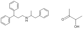 N-(3,3-디페닐프로필)-알파-메틸페네틸아민젖산염염