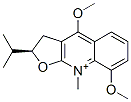 [2R,(-)]-2,3-Dihydro-4,8-dimethoxy-9-methyl-2-(1-methylethyl)furo[2,3-b]quinolinium|