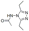 Acetamide,  N-(3,5-diethyl-4H-1,2,4-triazol-4-yl)- Structure