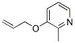 2-Methyl-3-(2-propenyloxy)pyridine Structure