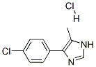 4-(4-chlorophenyl)-5-methyl-1H-imidazole hydrochloride Struktur