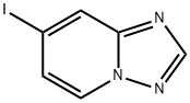 7-IODO[1,2,4]TRIAZOLO[1,5-A]PYRIDINE Struktur