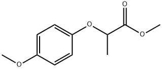 Propanoic acid, 2-(4-methoxyphenoxy)-, methyl ester,69033-92-7,结构式