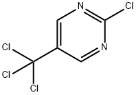 Pyrimidine, 2-chloro-5-(trichloromethyl)- (9CI) Struktur