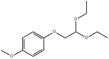 4-甲氧苯氧基乙醛二乙基缩醛, 69034-13-5, 结构式