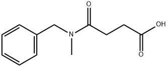 4-[benzyl(methyl)amino]-4-oxobutanoicacid Struktur