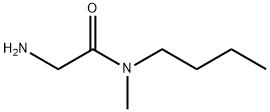 Acetamide, 2-amino-N-butyl-N-methyl- (9CI) 结构式