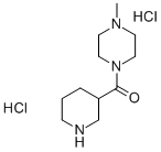 (4-METHYLPIPERAZINO)(3-PIPERIDINYL)METHANONE DIHYDROCHLORIDE