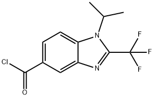 1-ISOPROPYL-2-(TRIFLUOROMETHYL)-1H-BENZIMIDAZOLE-5-CARBONYL CHLORIDE