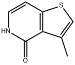 3-甲基噻吩并[3,2-C]吡啶-4-醇,690635-71-3,结构式