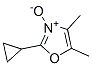 Oxazole, 2-cyclopropyl-4,5-dimethyl-, 3-oxide (9CI)|