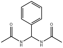 N-(acetamido-phenyl-methyl)acetamide Struktur