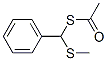 Ethanethioic acid S-[(methylthio)phenylmethyl] ester,69078-75-7,结构式