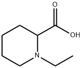 1-乙基哌啶-2-羧酸,69081-83-0,结构式